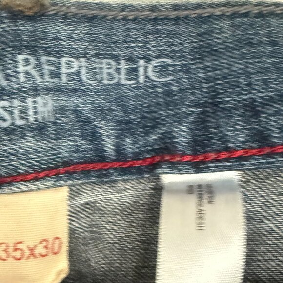 Banana Republic Men’s Slim Fit Jeans – 35x30 - Picture 3 of 3